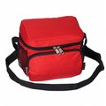 Everest Trading Everest CB6-RD 8.5 in. Insulated Cooler Bag CB6-RD